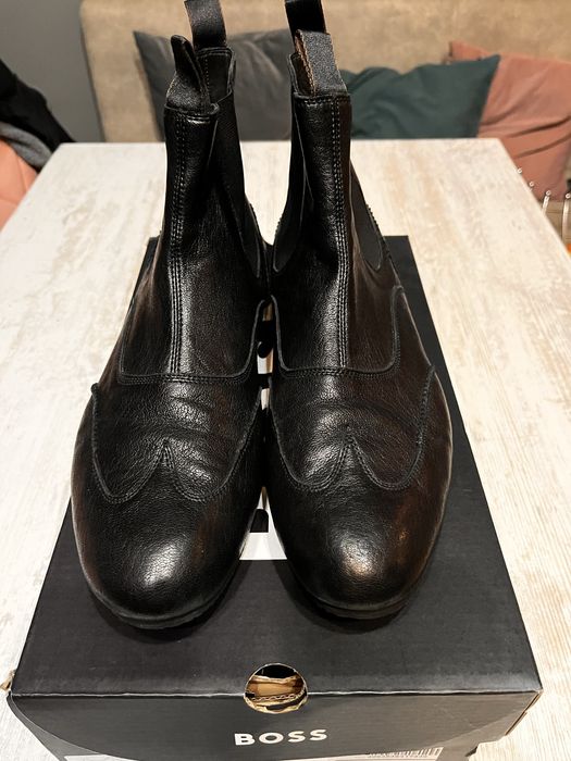 Кожени боти BOSS