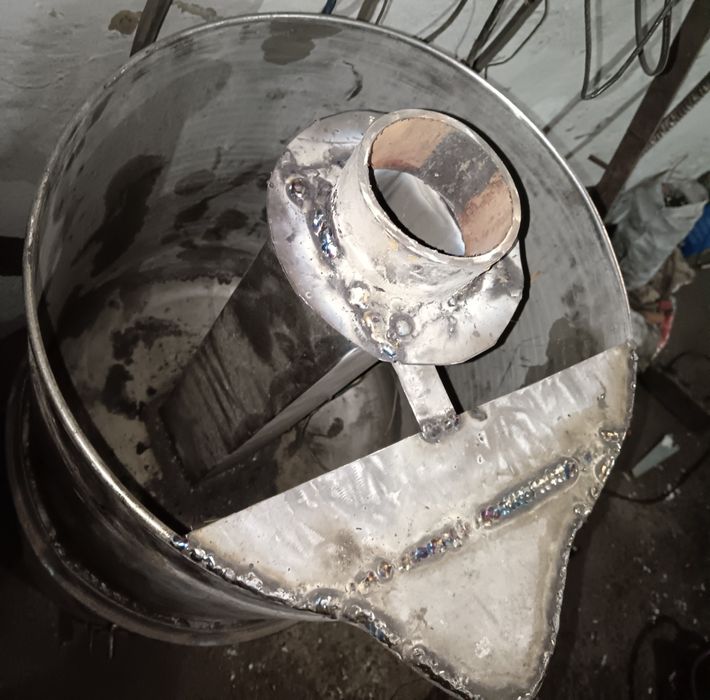 Печь для бани бак нержавейка