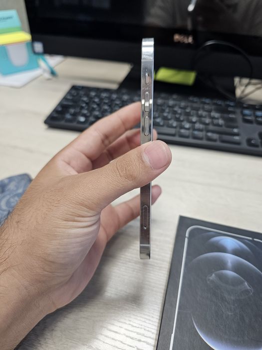 iPhone 12 Pro 128GB Silver (320$) — ideal holat