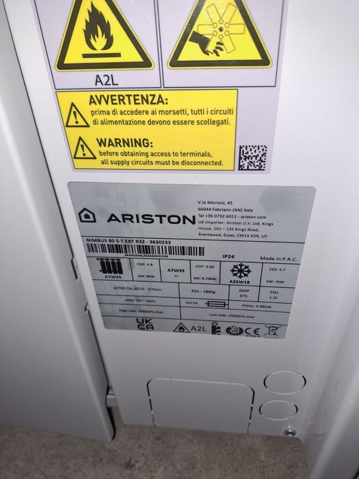 Pompe de caldura Ariston si Immergas