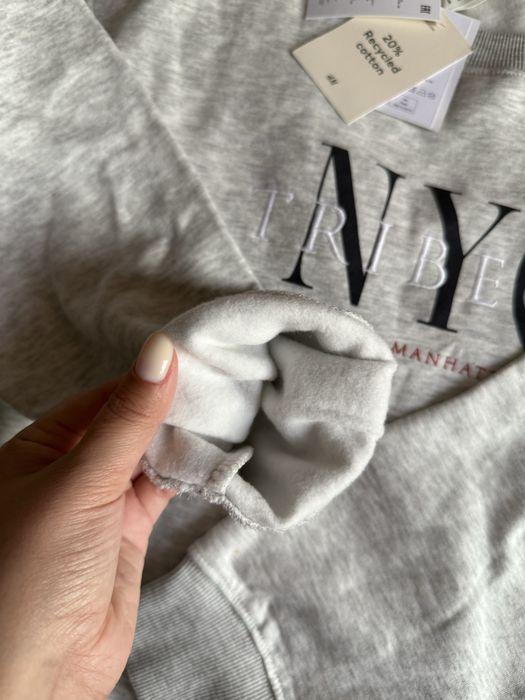 Серый свитшот от H&M
