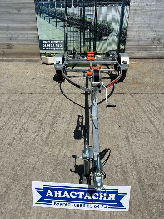НОВО Туристическо ремарке RESPO Колесар за лодка 750V501L199
