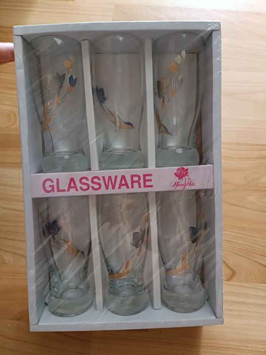 Фужеры новые в упаковке