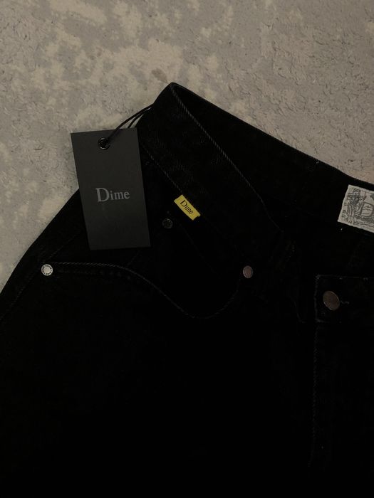 Новые джинсы Dime черные