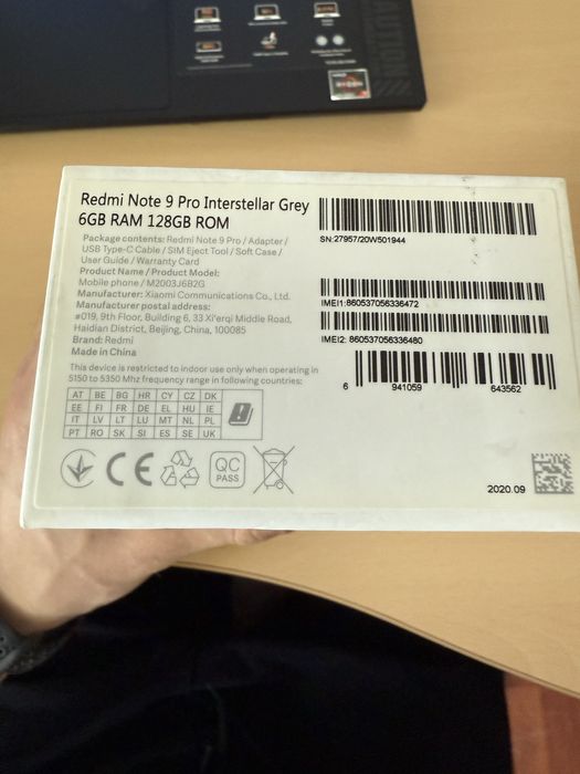 Redmi Note 9 Pro 128Gb