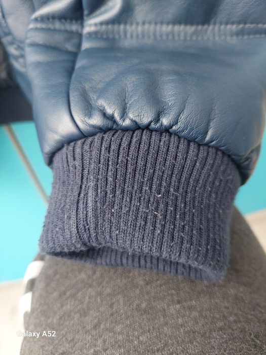 Кожено зимно яке