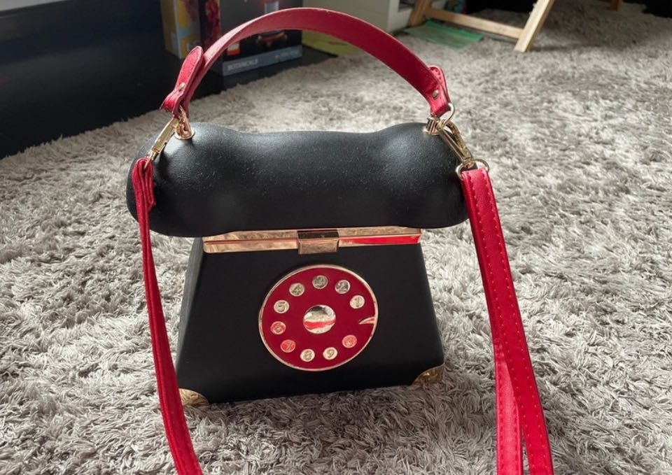 geanta telefon retro