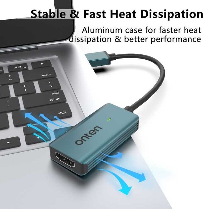 USB карта видеозахвата Onten US331 Full HD 1080p. Есть доставка