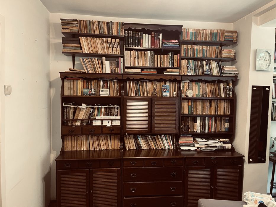 Vand mobilier living/biblioteca Bonanza lemn