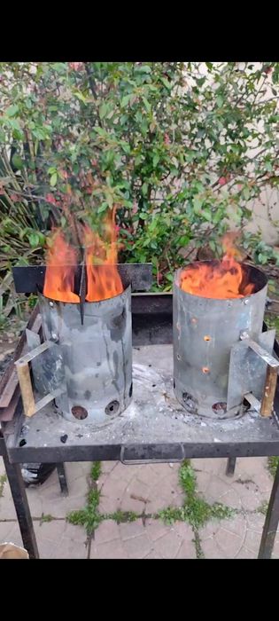 Set aprinzătoare cărbuni pt grătare mari XL-X Strong Minisoba rachetă