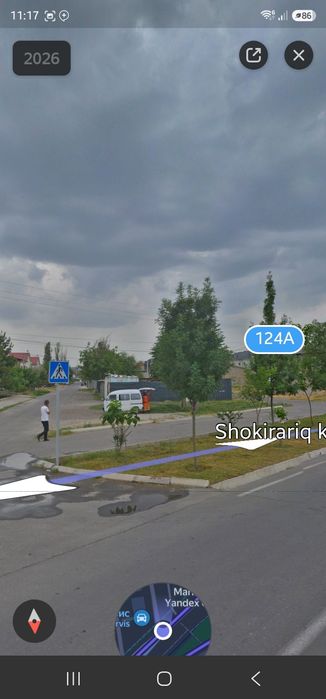 Ер участка Сотилади 4 сотох 4 метро бекат 20×20 нарх 1 сотох учун