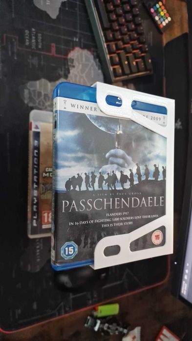Suport vertical discuri PS5 PS4 PS3 BluRay - 15 sloturi