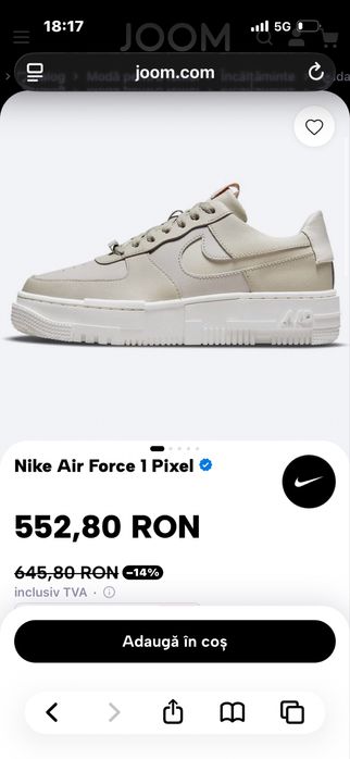 Nike Air Force 1 Pixel