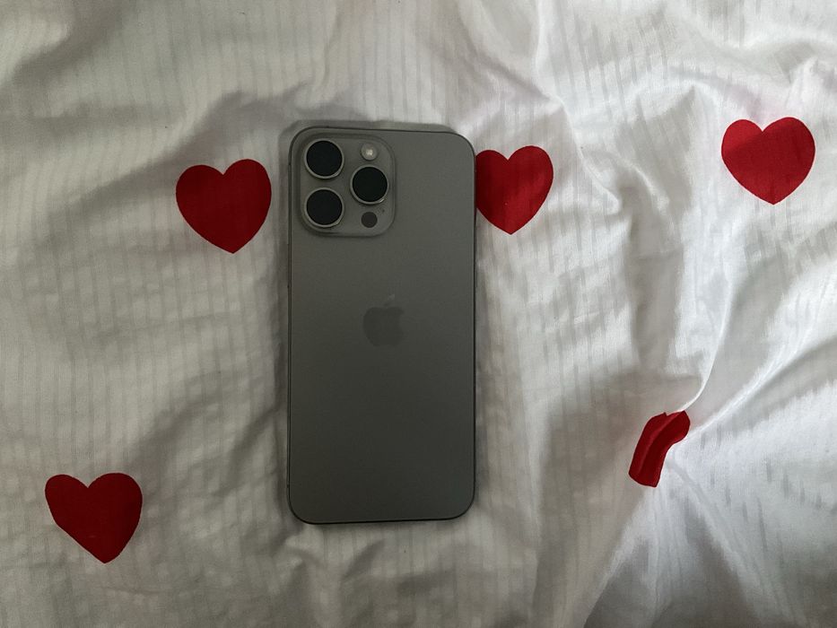 Iphone 15 pro max серый