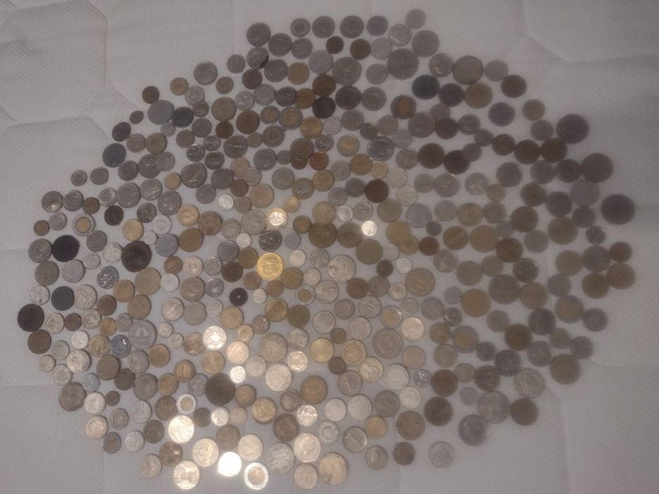 Colecție monezi vechi.