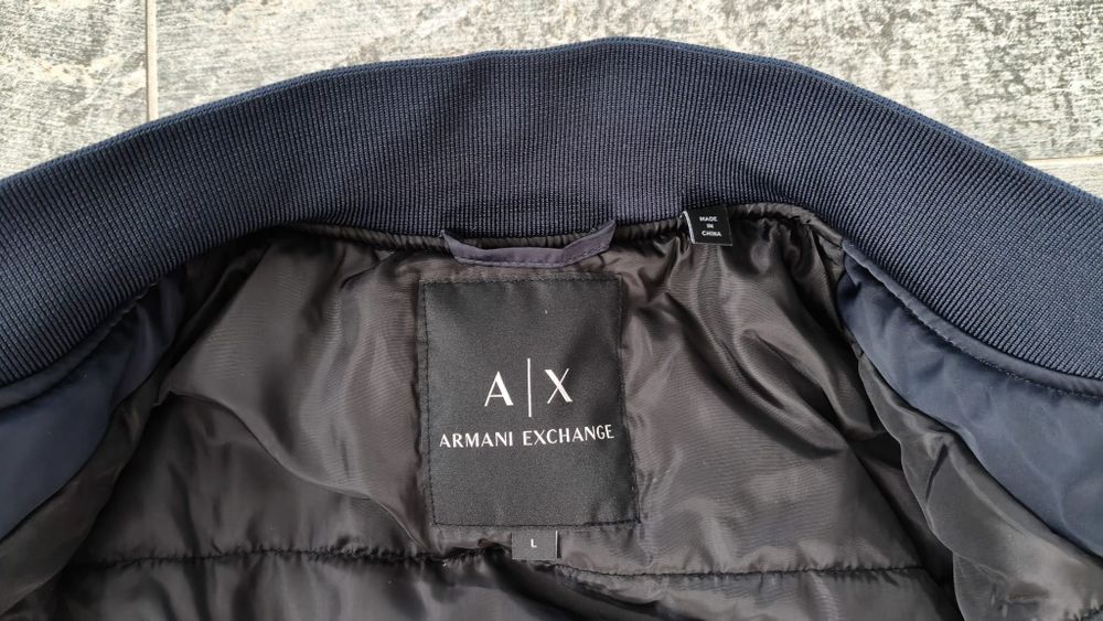 Geaca barbati Armani Exchange bleumarin