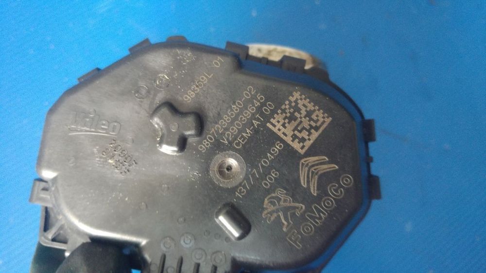 clapeta acceleratie bh01 peugeot  208 2008 citroen c3  9807238580-02