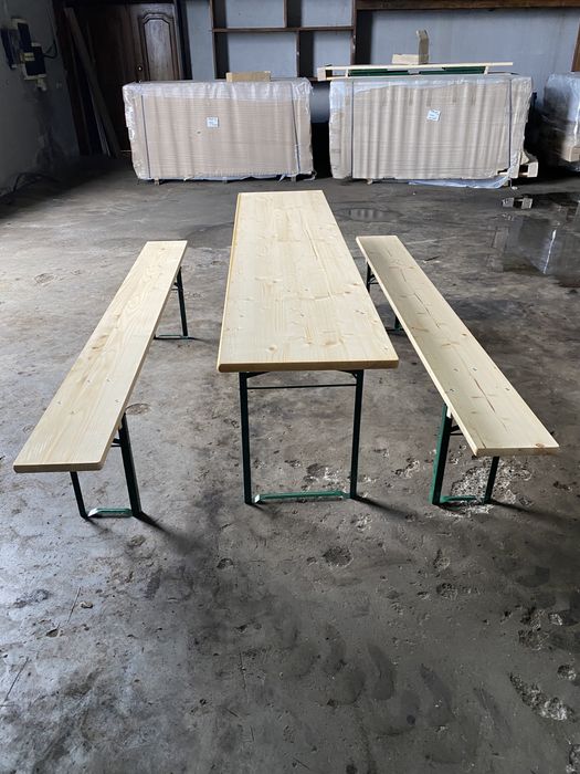 Set berarie masa cu 2 banci IDL® Russia, 220x50cm 8 PERSOANE, Confecti