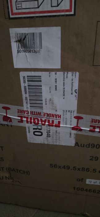 Audrey Evo 49.5cm 95L Mini frigider Crem, sigilat