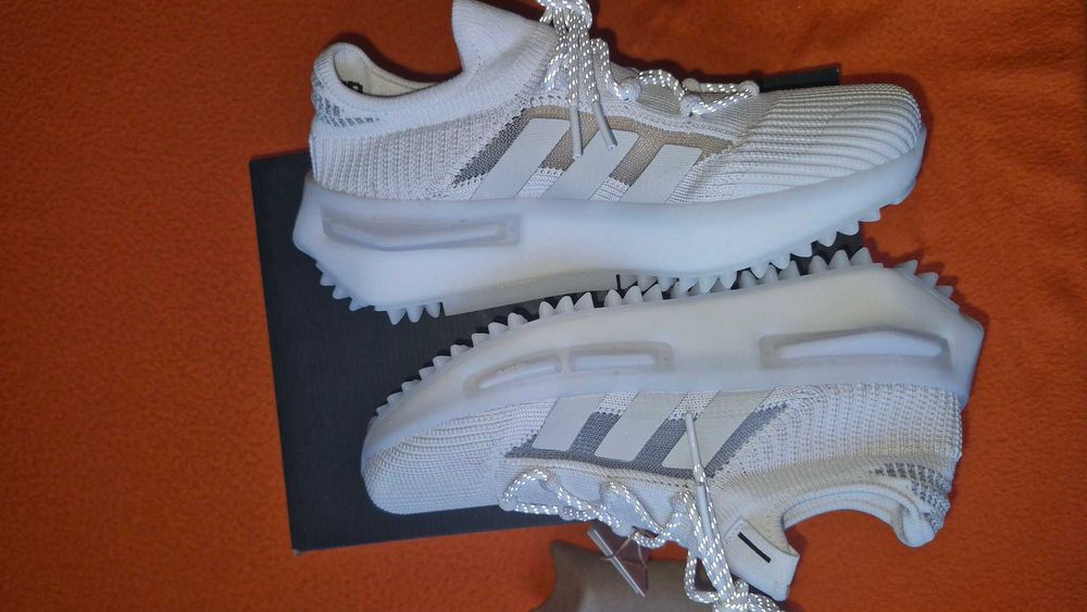 ADIDAS Originals маратонки Chunky sneakers NMD_S1 бяло