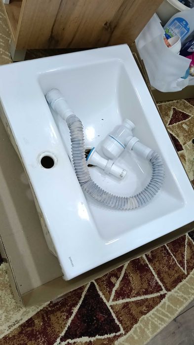 Мойка для ванны с тумбой