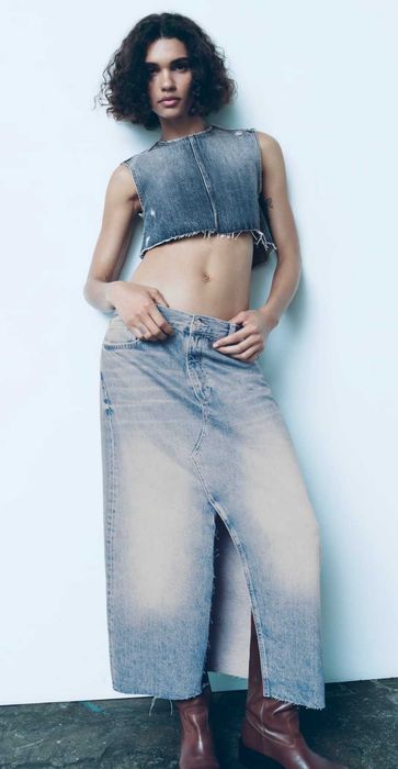 Юбка джинсовая Zara