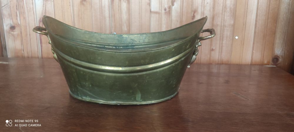 Кашпa меден бронзов месингов съд