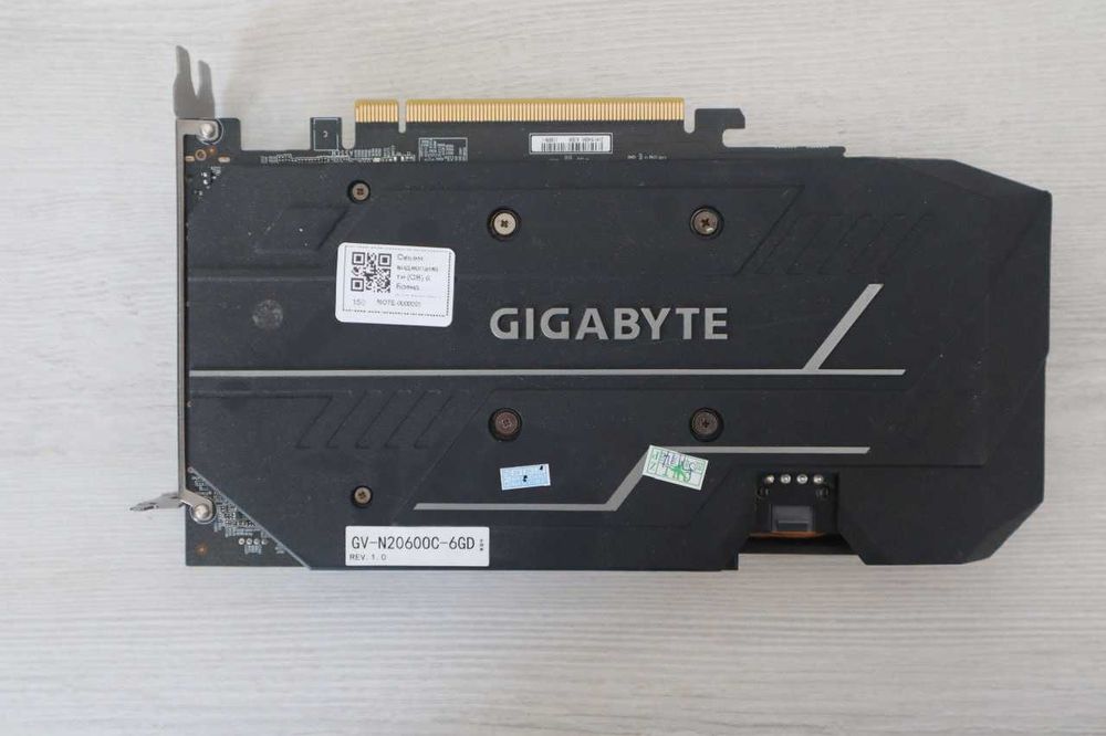 Игровая видеокарта Gigabyte GeForce RTX 2060 6GB