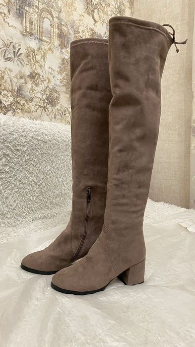 Сапоги натуральная кожа