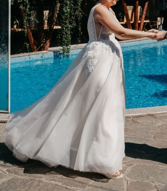 Булченска рокля А линия