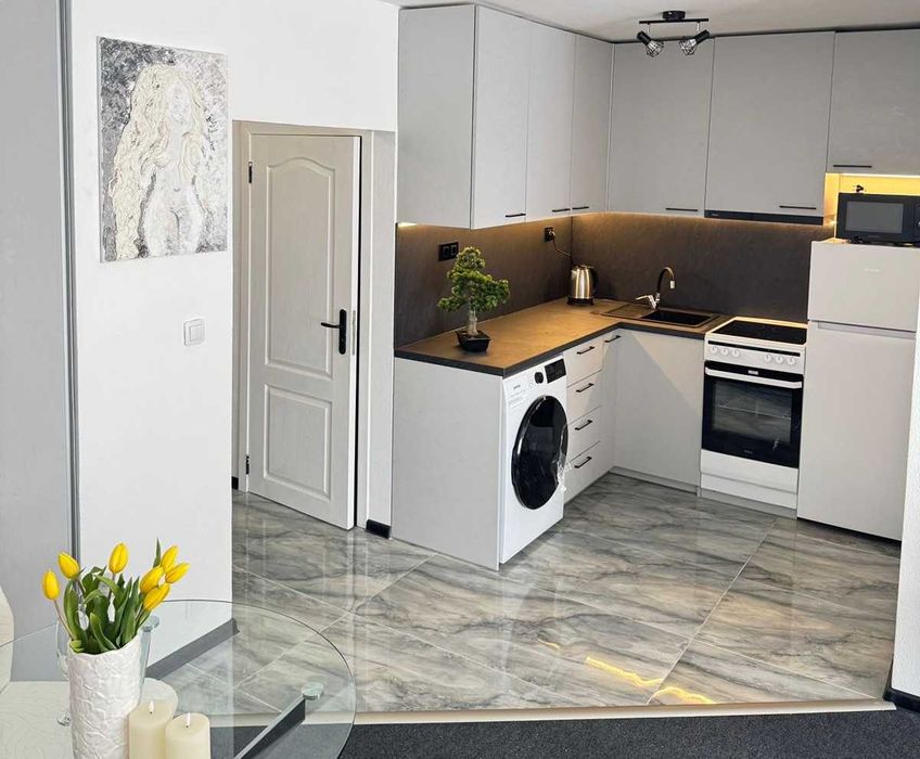 Сдается впервые! Дизайнерская студия 46 м² у моря (Несебър, Черно Море 3) БЕЗ КОМИССИИ. От собственника.