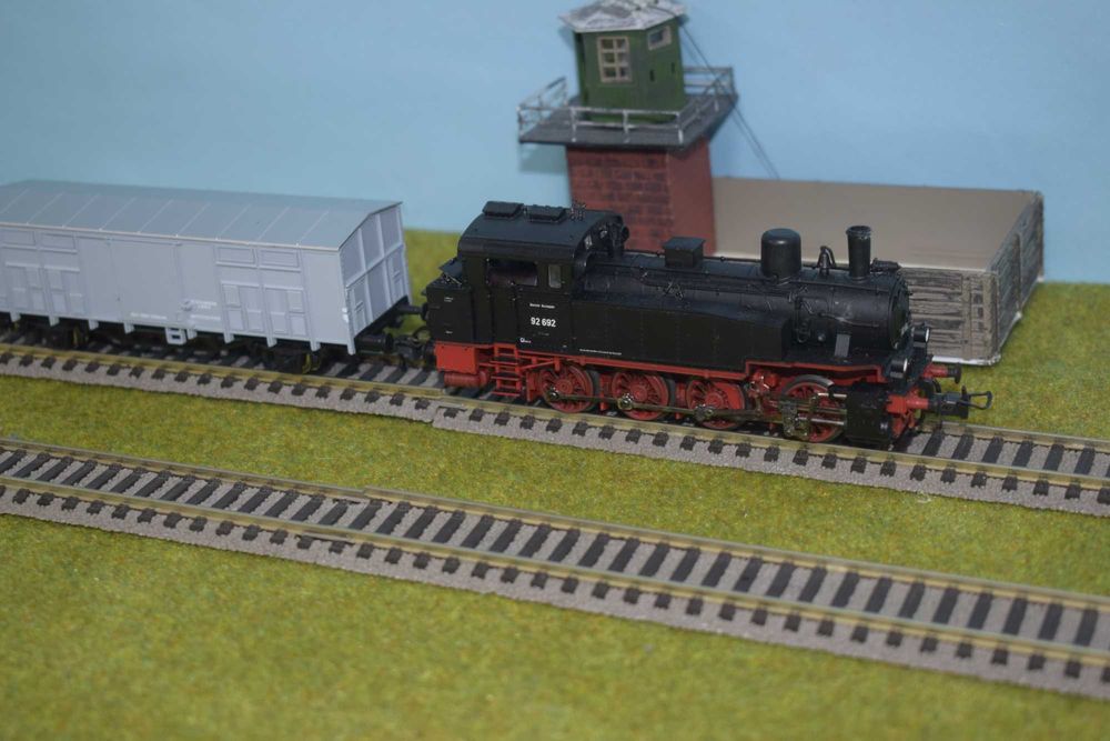 Trenulet,locomotiva cu abur BR92 scara ho