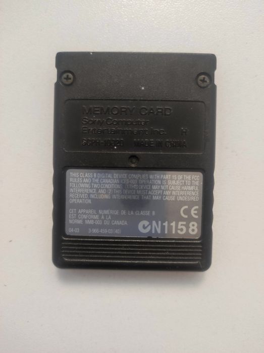 Memory card PlayStation 2