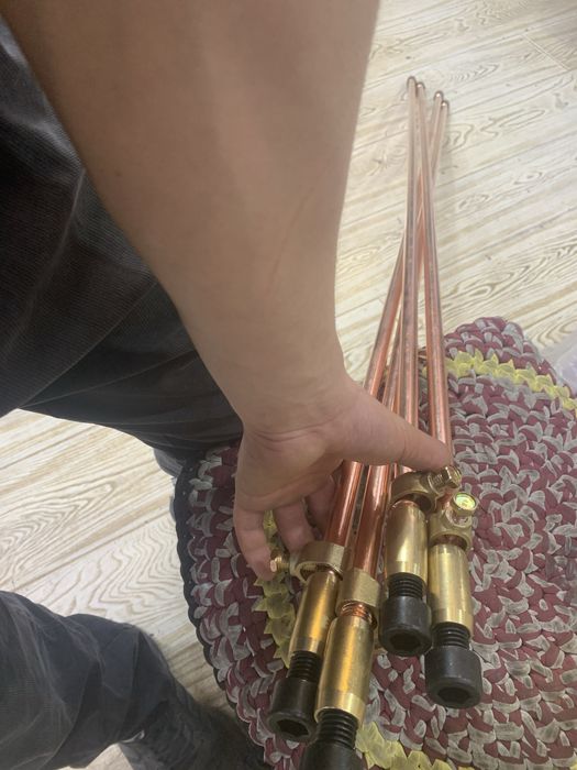 Штир , заземленя козик