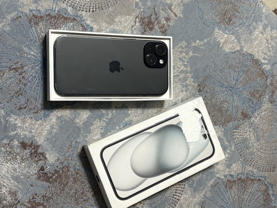 Айфон 15 Black 128gb ! Не вскрытый