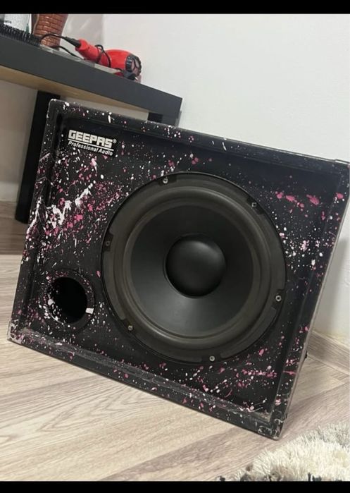Subwoofer Deepas Professional Audio + amplificator Philips