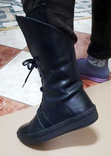 Cizme de piele, pentru dame