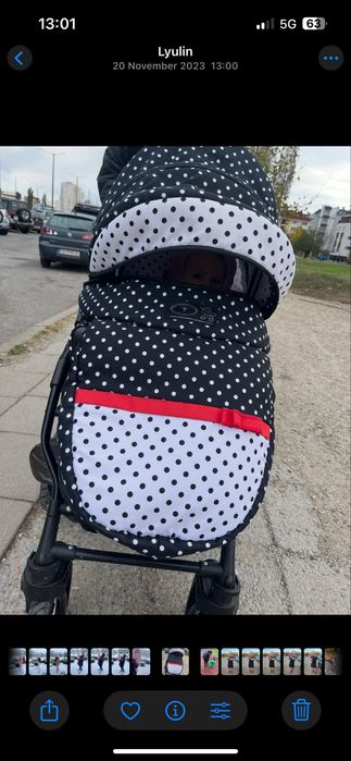 Бебешка количка Dada Paradiso