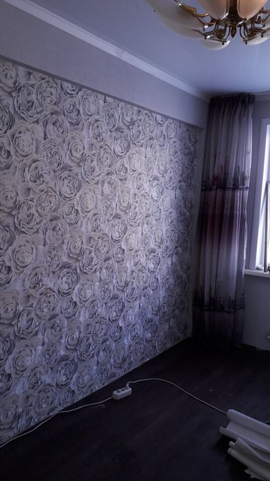 Поклейка обоев качественно