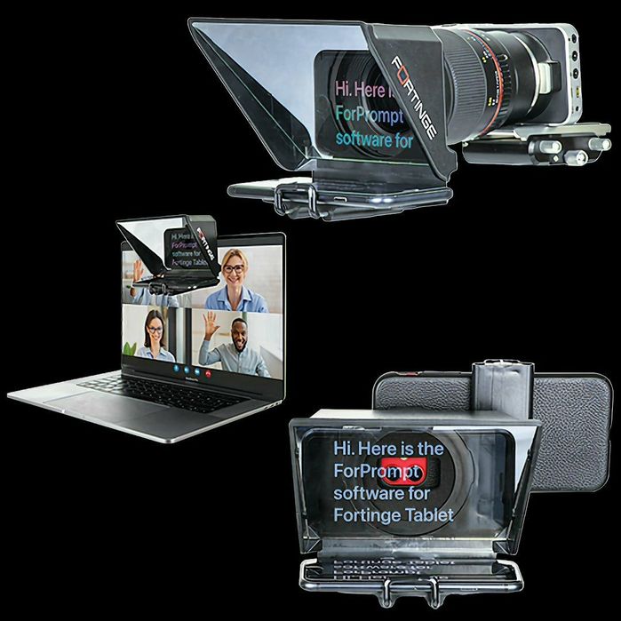 Телесуфлёр "Fortinge" MIA Mobile Prompter 5,8" for DSLR Cameras