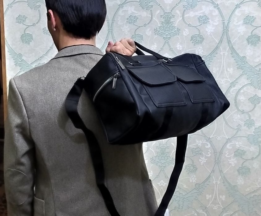 Иск-КожаСумка спортивная, дорожная качественная от производителя