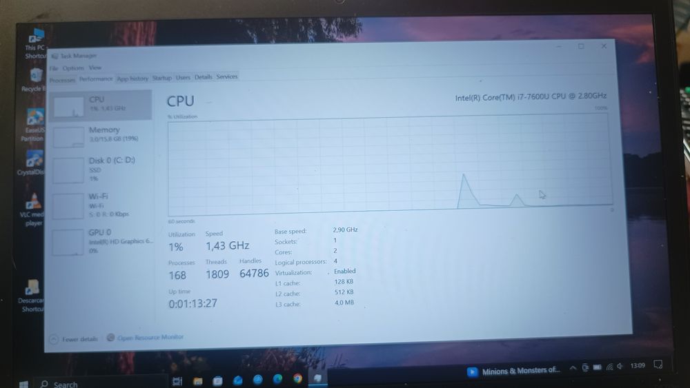 Laptop Lenovo thinkpad T470s