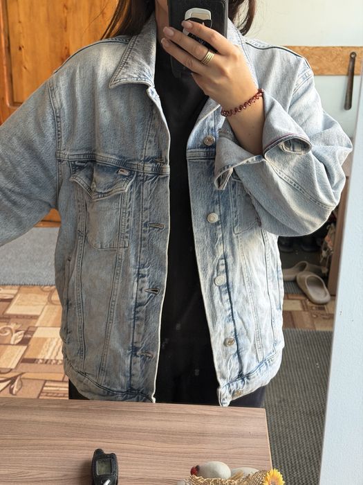 Джинсовая куртка tommy hilfiger