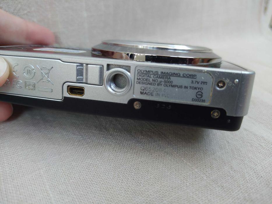 Фотоапарат Olympus MJU-5000 (Midnight Black) – пълен комплект