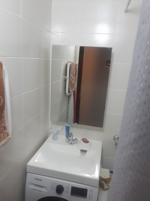 Шкафчик для ванной, зеркало в ванну