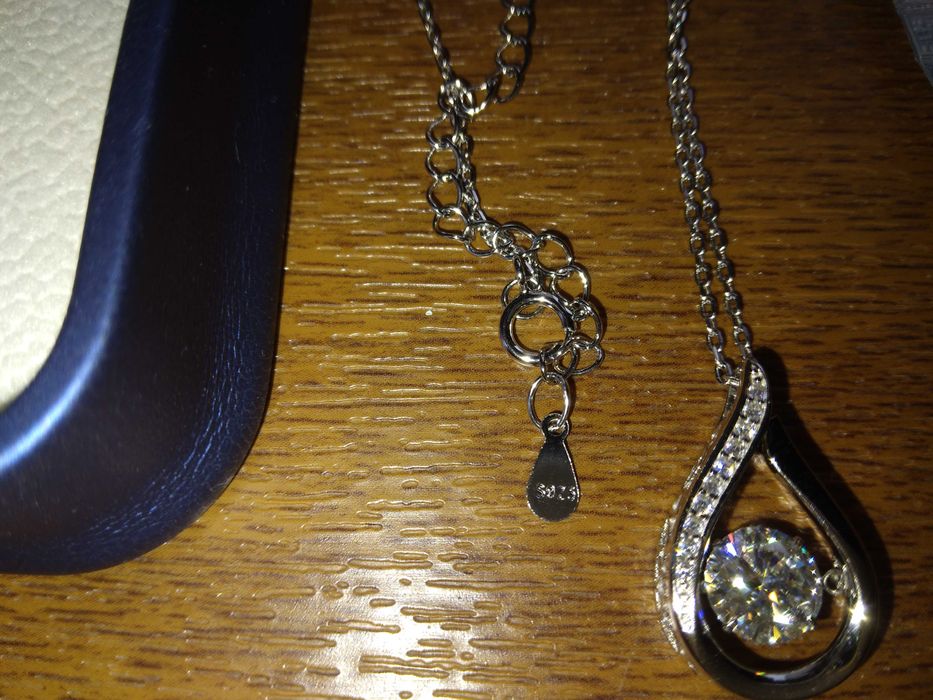 Сребърно колие Аура Блинд