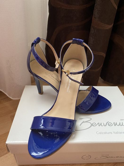 Sandale Benvenuti albastru marimea 38