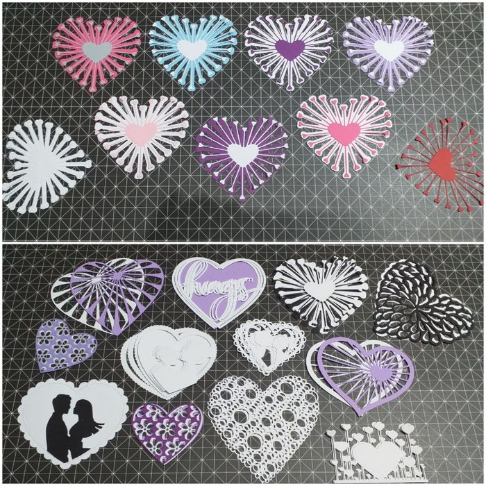 Хартиени декорации и готови елементи