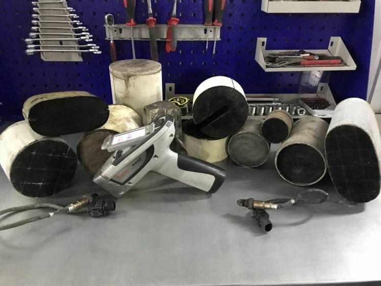 удаление катализатора