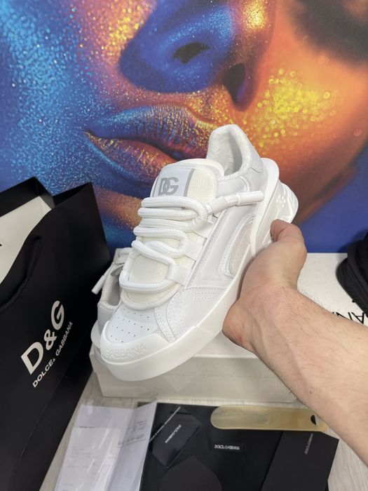 Adidasi Dolce Gabbana piele naturala 100% Full Box colectie noua